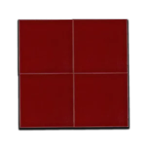 13×13 Kırmızı Düz Seramik Karo