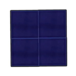 13×13 Kobalt Mavisi Düz Seramik Karo