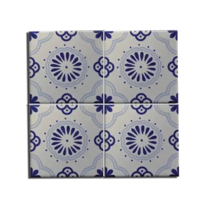 13×13 Papatya Desenli Çini Karo