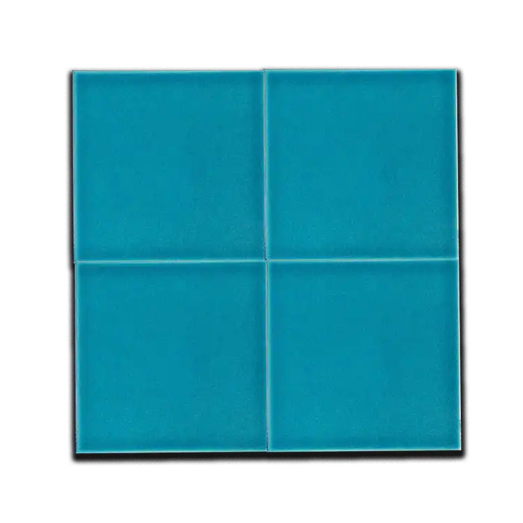 13×13 Turkuaz Düz Seramik Karo