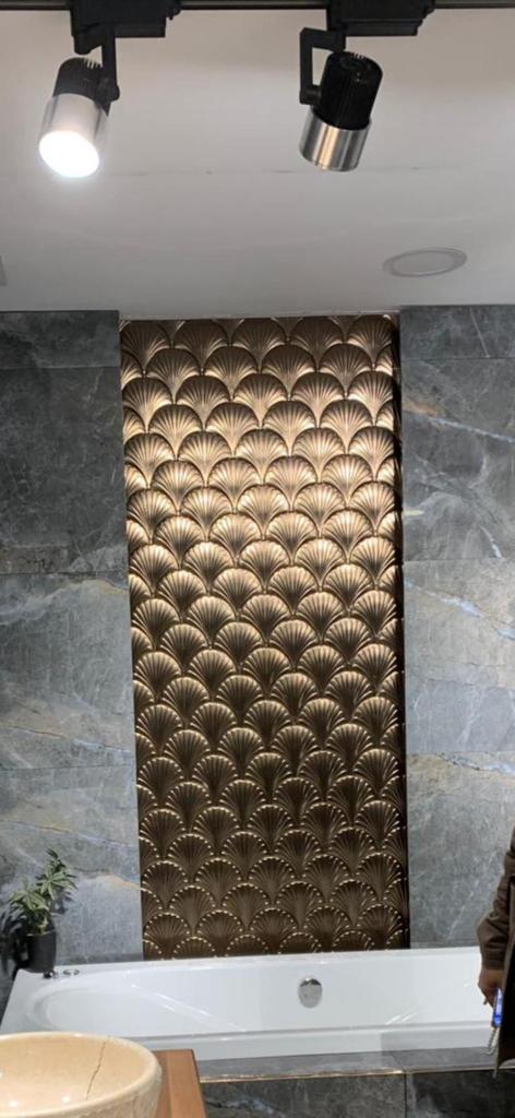 Gold İstiridye Çini Seramik - Görsel 2