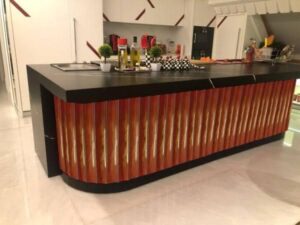 10×50 Tarçın Renkli Bambu Bar Önü Seramik