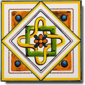 10x10  Dekoratif karo-HÇ1