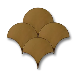 Gold Balık Pulu Çini Seramik