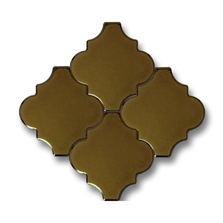 Gold Düz Ottoman Çini Seramik