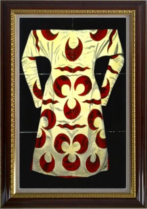 40x60 Cm  Sarı kırmızı Kaftan Çini Pano
