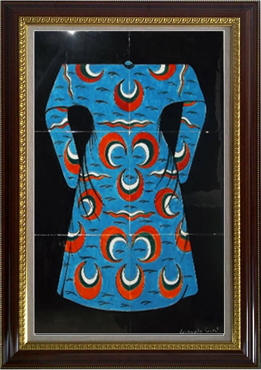 40x60 Cm Hilal Kaftan Çini Pano