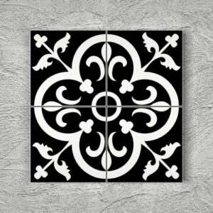 20x20 YK2 Çini Desenli  Yer Karosu