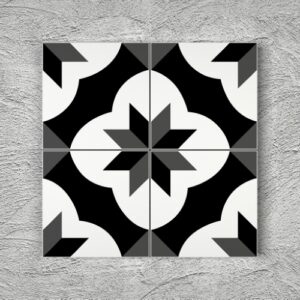 20x20 YK8 Çini Desenli Yer Karosu