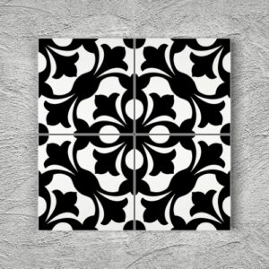 20x20 YK25 Çini Desenli Yer Karosu