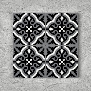 20x20 YK46 Çini Desenli Yer Karosu