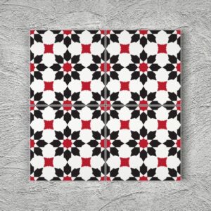 20x20 YK57 Çini Desenli Yer Karosu