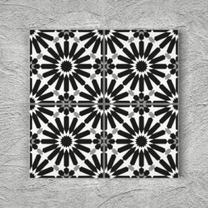 20x20 YK83 Çini Desenli Yer Karosu
