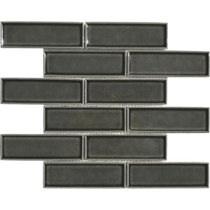 DUMAN GRİSİ 2×6 BEVELLED BRICK FİLELİ SERAMİK