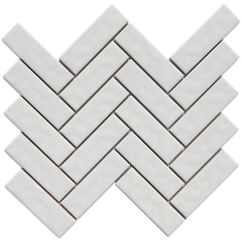 BEYAZ HERRINGBONE FİLELİ SERAMİK