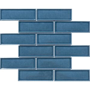 DUMAN MAVİSİ 2×6 BEVELLED BRICK FİLELİ SERAMİK