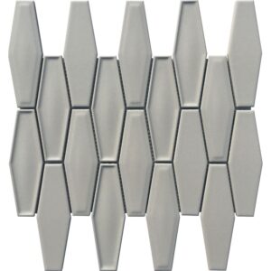 AÇIK GRİ ELONGATED HEXAGON FİLELİ SERAMİK