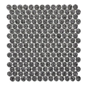 SNOWY 04 GLOSSY PENNY ROUND FİLELİ SERAMİK