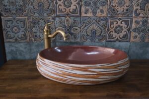 El Yapımı Çanak Lavabo 8
