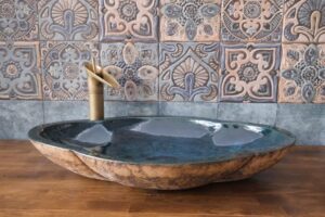 El Yapımı Çanak Lavabo 2