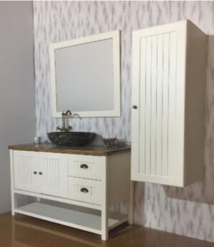 Ahşap Banyo Dolabı 13
