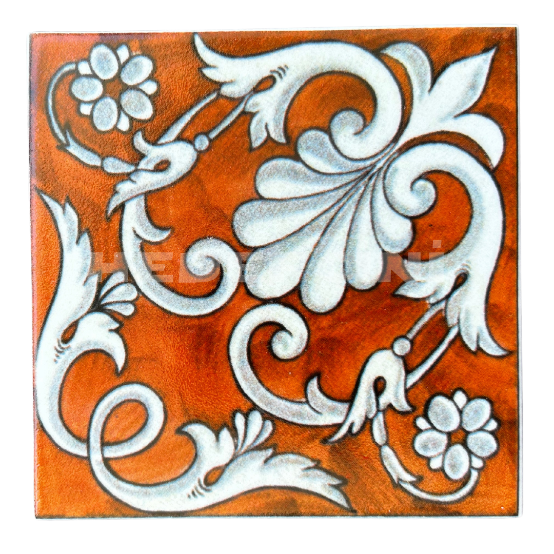 10X10 Desenli Karo HD18