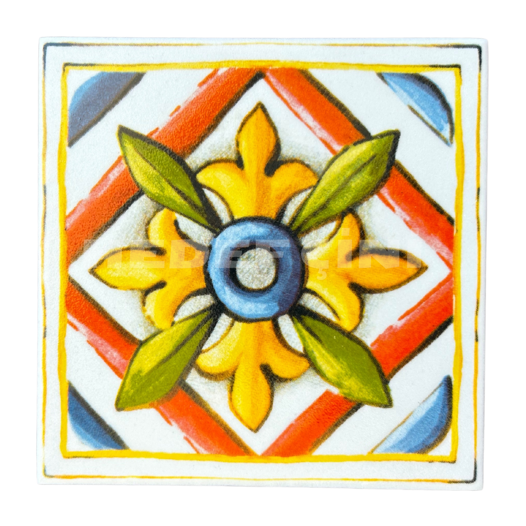 10X10 Desenli Karo HD17
