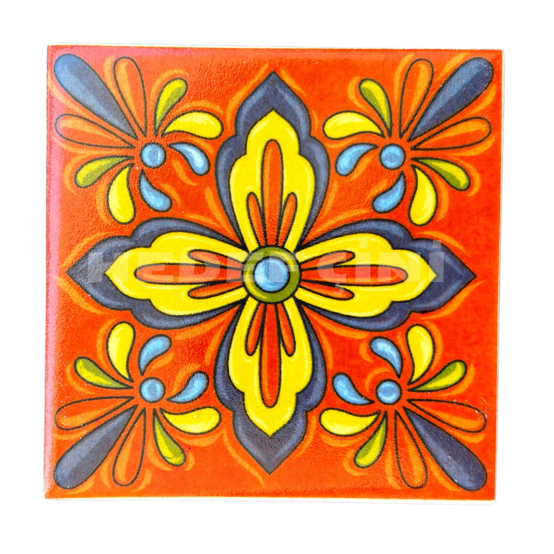 10X10 Desenli Karo HD14