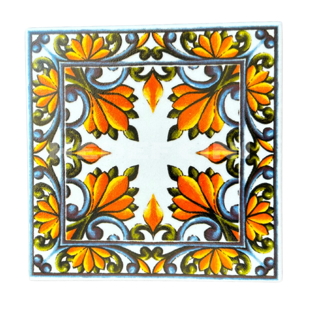 10X10 Desenli Karo HD13