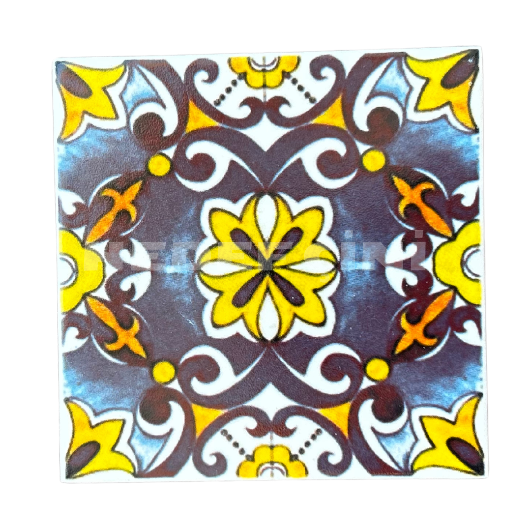 10X10 Desenli Karo HD7