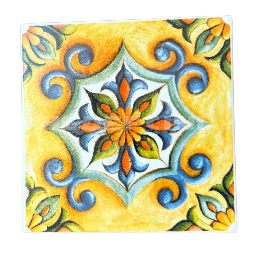 10X10 Desenli Karo HD6