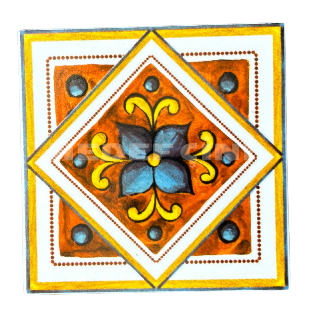 10X10 Desenli Karo HD4