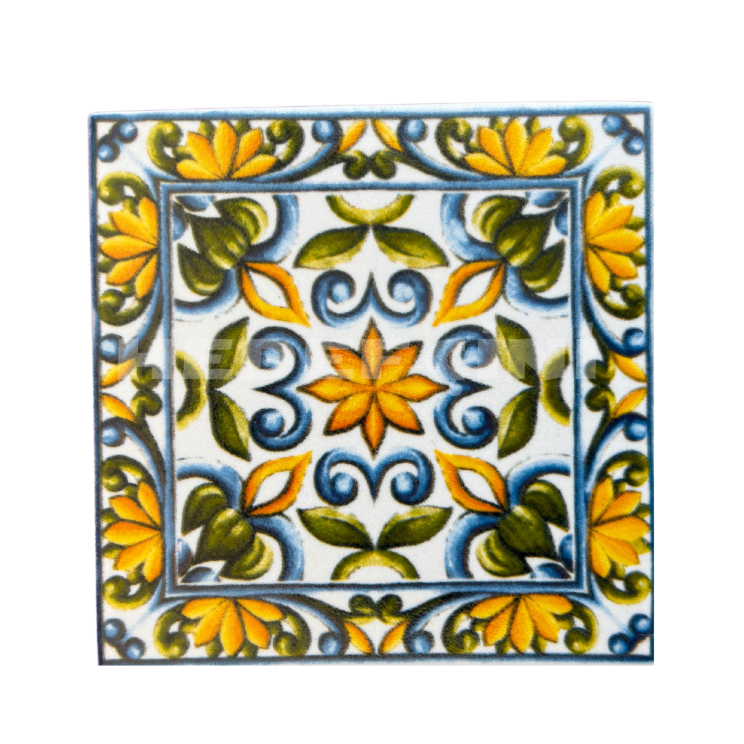 10X10 Desenli Karo HD34
