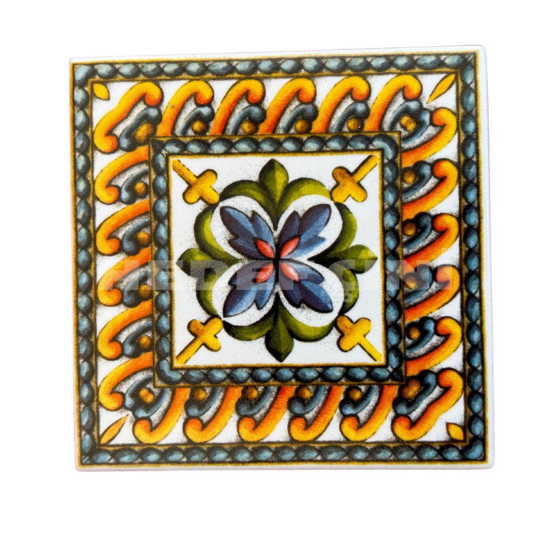 10X10 Desenli Karo HD42